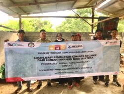 Tingkatkan Hasil Pertanian dan Tekan Biaya Produksi, Pertamina Bekali Kelompok KENARI Membuat Kompos