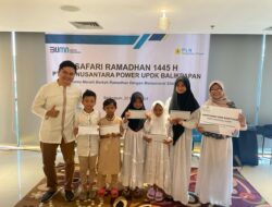PLN Nusantara Power UPDK Balikpapan Berbagi Keberkahan di Bulan Ramadhan Kepada Yatim Piatu
