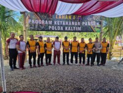 Majukan Sektor Pertanian dan Peternakan, Kapolda Kaltim Resmikan Lahan Ketahanan Pangan di Mako Brimob Km 13