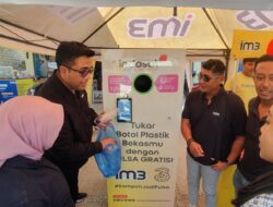 Lanjutkan Inisiatif Sampah Jadi Pulsa, Komitmen Indosat Berdayakan Indonesia Lewat Pelestarian Lingkungan