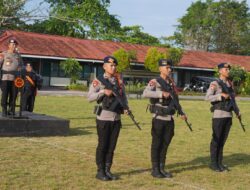 Satbrimob Gelar Apel Kesiapsiagaan: Dansat Brimob Tegaskan Pelayanan Prima dan Kesiapan Personel