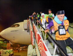 Kloter Pertama Mendarat, Bandara Sepinggan Siap Layani Ribuan Jamaah Haji