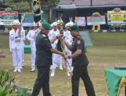 Wujudkan Sinergi TNI-Polri, Danyon A Brimob Kaltim Hadiri Sertijab Danyon Zipur 17/AD
