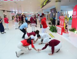 Semarak 80 Tahun Kemerdekaan, Bandara SAMS Sepinggan Gelar Pawai dan Lomba