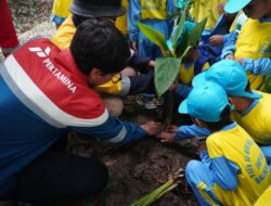 Edukasi Lingkungan di Hutan Kota Sepinggan, Pertamina Ajak Anak-Anak Cintai Alam