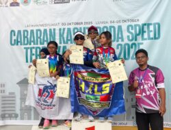 Atlet Sepatu Roda Club Hills Pekanbaru Sabet Juara Umum di Malaysia