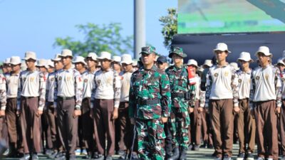 Pangdam VI/Mulawarman Buka Persami KKRI 2025, Tanamkan Nilai Bela Negara bagi Generasi Muda