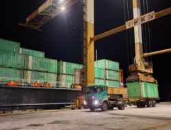 Terminal Peti Kemas Bagendang Tetap Jalan Normal di Tengah Aksi TKBM