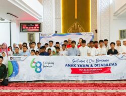 Pertamina Drilling Santuni 75 Anak Yatim, Dhuafa, dan Difabel