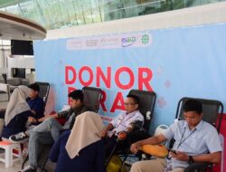 Bulan K3 Nasional, Bandara SAMS Sepinggan Ajak Penumpang Berbagi Lewat Donor Darah