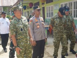 Taruna Dikerahkan, Pimpinan TNI–Polri Tinjau Dampak Banjir di Aceh Tamiang