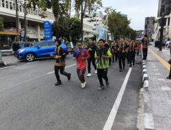 Kapolresta Balikpapan Ajak Wartawan Jogging, Pererat Sinergi Lewat Gaya Hidup Sehat