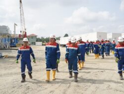 Direksi Pertamina Drilling Tinjau Rig PDSI#54.2 di Rokan, Perkuat Budaya Keselamatan Kerja