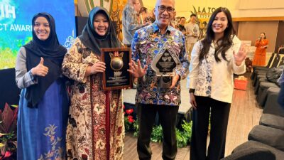 Manager Comrel & CID Pertamina Drilling, Meddenia Raih Penghargaan 100 Manager Terbaik Indonesia 2026