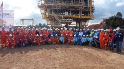 Topside Manpatu Resmi Berlayar, Proyek Cepat PHM Kian Dekat ke Target Produksi 2027