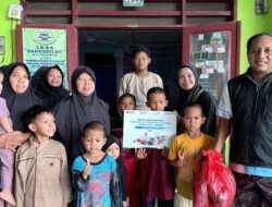KKT Bagikan Ratusan Paket Daging Kurban, Warga Sekitar Rasakan Manfaat Iduladha