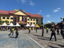 Olahraga Bersama Jadi Momentum Brimob Kaltim Tingkatkan Kekompakan Personel