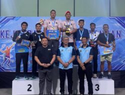 Gemilang di Kapolri Cup 2026, Tim Tenis Polda Kaltim Sabet Juara I