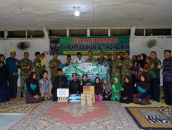Dilmil IV-16 Balikpapan Tak Sekadar Berbagi, Hadirkan Semangat untuk Anak Panti