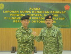 Naik Pangkat Jadi Kolonel, Kadilmil IV-16 Balikpapan Tegaskan Tanggung Jawab Pengabdian Semakin Besar