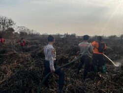 Karhutla di Petung, Polres PPU Kerahkan Regu Khusus dan Mesin Pemadam Portabel