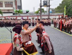 LKBB Pengadilan Militer dan Kwarcab Balikpapan Ditutup, Bagus Tekankan Disiplin dan Kepemimpinan Generasi Muda