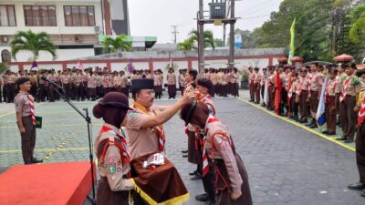 LKBB Pengadilan Militer dan Kwarcab Balikpapan Ditutup, Bagus Tekankan Disiplin dan Kepemimpinan Generasi Muda